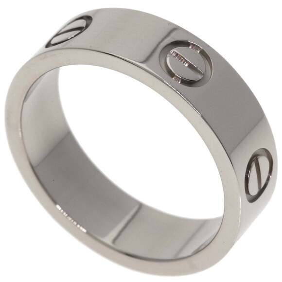 Cartier Jewelry - CARTIER 18k Silver Love Ring #53